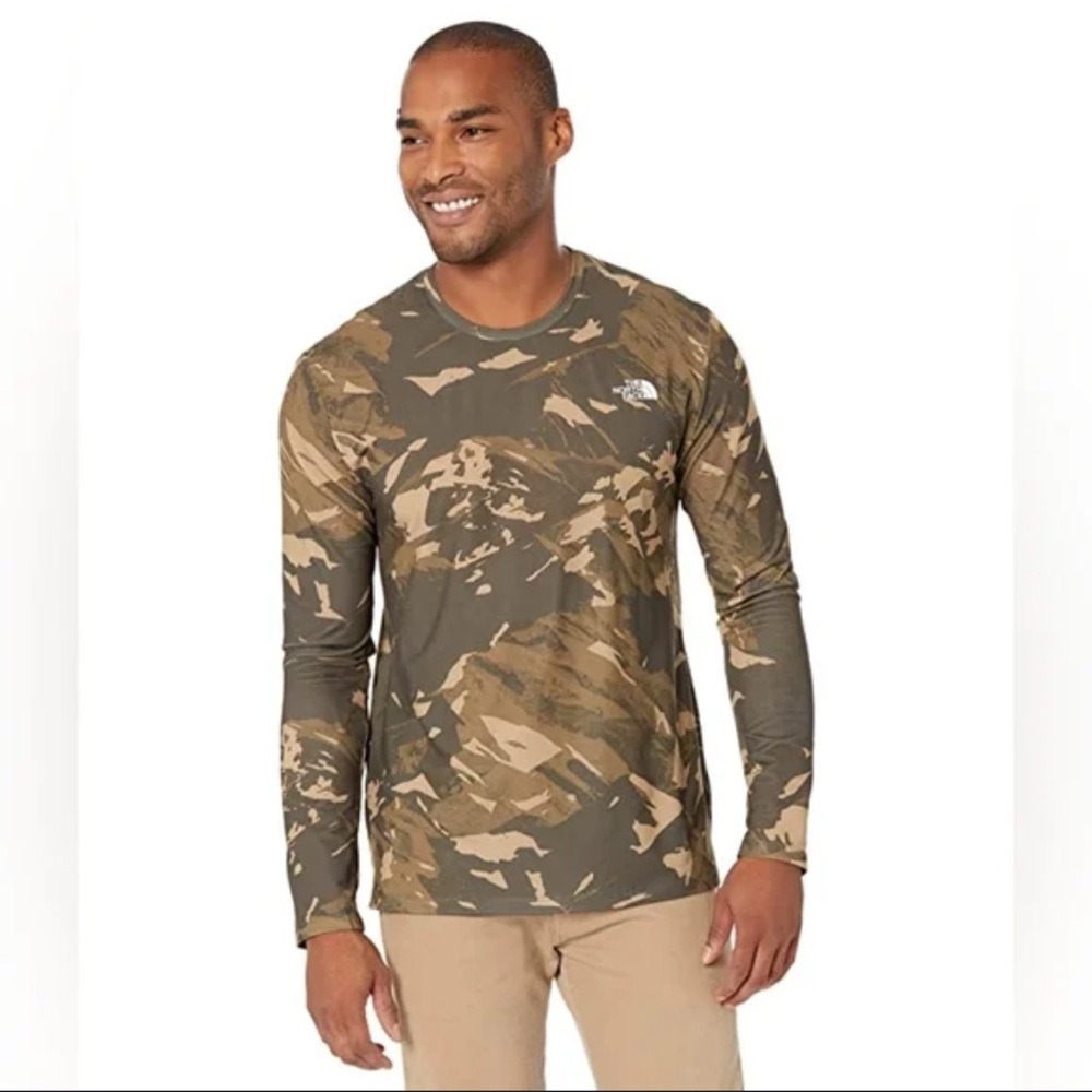 The North Face Printed Wander Long Sleeve Sz. L